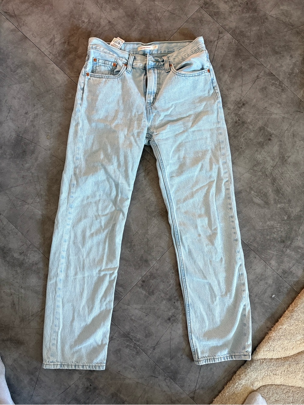 Levi's Light Blue Straight Leg Women's Jeans
